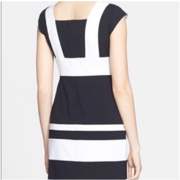 Andrew Marc Dress, Marc New York Dress in Taupe and Beige, Size 6 - Picture 12 of 14